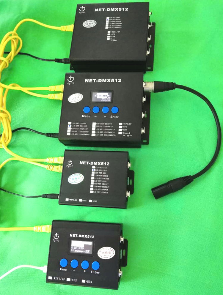 Art-Net512_1024_2048灯控IP灯光网络互联灯控器
