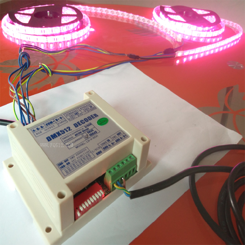 LD-V-3CH DMX512解码器